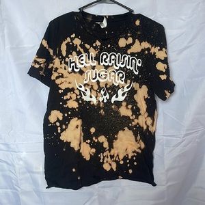 Distressed bleached Country Tee